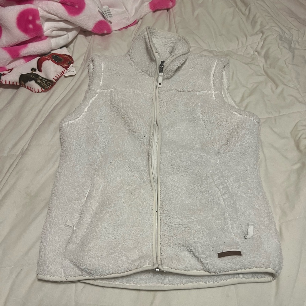 Free Country Soft Cream Fleece Vest